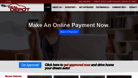 What Dealdepotgreer.com website looked like in 2020 (3 years ago)