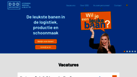 What Dddpersoneel.nl website looked like in 2020 (3 years ago)