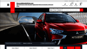 What Discountmitsubishiparts.com website looked like in 2020 (3 years ago)