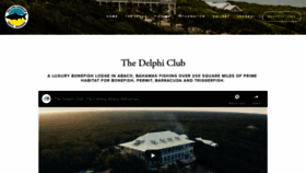 What Delphi-bahamas.com website looked like in 2020 (3 years ago)