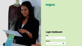 What Dashboard.majoo.id website looked like in 2020 (3 years ago)
