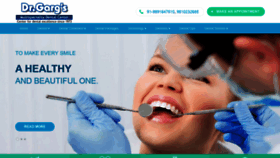 What Dental-clinic-delhi.com website looked like in 2020 (3 years ago)