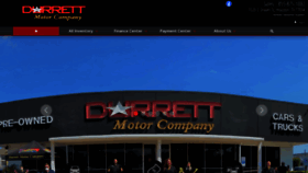 What Durrettmotorcompany.com website looked like in 2020 (3 years ago)