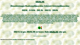 What Dhjk.de website looked like in 2020 (3 years ago)