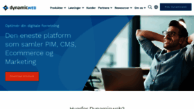 What Dynamicweb.dk website looked like in 2020 (3 years ago)