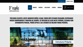 What Dmarks.com.br website looked like in 2020 (5 years ago)