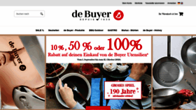 What Debuyer-brandshop.com website looked like in 2020 (3 years ago)