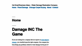 What Damageincthegame.com website looked like in 2020 (3 years ago)