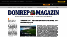 What Domrep-magazin.de website looked like in 2020 (3 years ago)