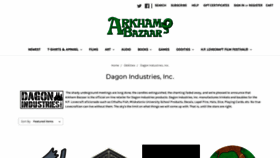 What Dagonindustries.com website looked like in 2020 (3 years ago)