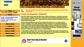 What Domaci-vcelarstvi.cz website looked like in 2020 (3 years ago)