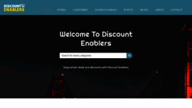 What Discountenablers.com website looked like in 2020 (3 years ago)