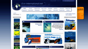 What Dive-international.net website looked like in 2020 (3 years ago)