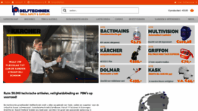 What Delftechniek.nl website looked like in 2020 (3 years ago)