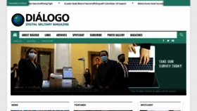 What Dialogo-americas.com website looked like in 2020 (3 years ago)