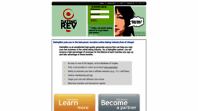 What Datingrev.com website looked like in 2020 (3 years ago)