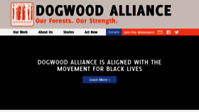What Dogwoodalliance.org website looked like in 2020 (3 years ago)