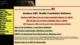 What Duxburysystems.com website looked like in 2020 (3 years ago)