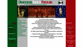 What Democraziaradicalpopolare.it website looked like in 2020 (3 years ago)