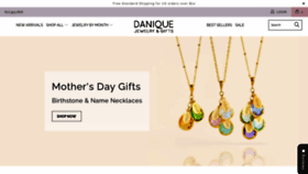 What Daniquejewelry.com website looked like in 2020 (3 years ago)