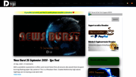 What Disclosurenews.it website looked like in 2020 (3 years ago)