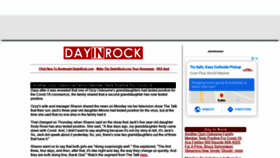 What Dayinrock.com website looked like in 2020 (3 years ago)