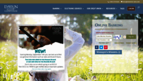 What Dawsonco-opcu.com website looked like in 2020 (3 years ago)