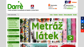 What Darre.cz website looked like in 2020 (3 years ago)