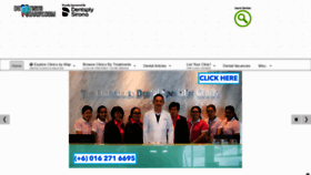 What Dentistsnearby.com website looked like in 2020 (3 years ago)