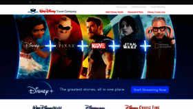 What Disneyholidays.co.uk website looked like in 2020 (3 years ago)