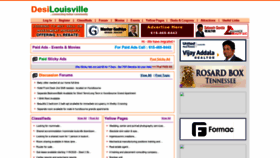 What Desilouisville.com website looked like in 2020 (3 years ago)