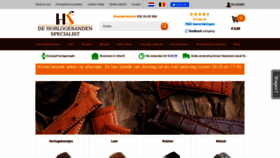 What Dehorlogebandenspecialist.nl website looked like in 2020 (3 years ago)