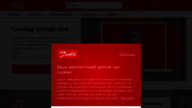 What Danfoss.nl website looked like in 2020 (3 years ago)