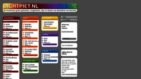 What Dichtpiet.nl website looked like in 2020 (3 years ago)