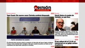 What Diariopinion.com.ar website looked like in 2020 (3 years ago)