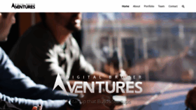 What Dbventures.io website looked like in 2020 (3 years ago)