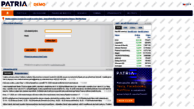 What Demo.patria-direct.cz website looked like in 2020 (3 years ago)