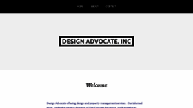 What Designadvocate.net website looked like in 2020 (3 years ago)