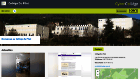 What Dupilat.cybercolleges42.fr website looked like in 2020 (3 years ago)