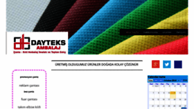 What Dayteksambalaj.com website looked like in 2020 (5 years ago)