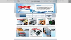 What Dempan.pl website looked like in 2020 (3 years ago)