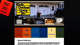 What Dulledoors.com website looked like in 2020 (3 years ago)
