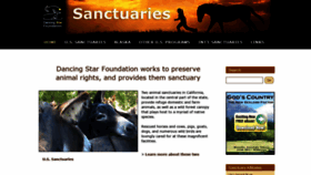 What Dancingstarsanctuaries.org website looked like in 2020 (3 years ago)