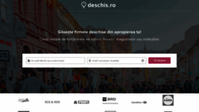 What Deschis.ro website looked like in 2020 (3 years ago)