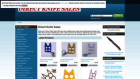 What Directknifesales.com website looked like in 2020 (3 years ago)