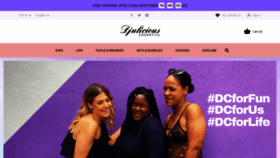 What Djulicious.com website looked like in 2020 (3 years ago)