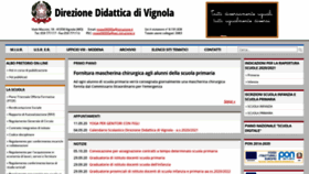 What Direzionedidattica-vignola.it website looked like in 2020 (3 years ago)