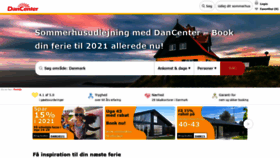 What Dancenter.dk website looked like in 2020 (3 years ago)