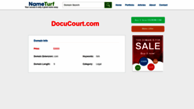What Docucourt.com website looked like in 2020 (3 years ago)