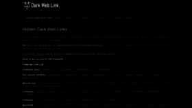 What Darkweblink.co website looked like in 2020 (3 years ago)